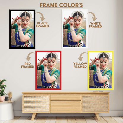 Framed Acrylic Photo Frames with UV Print - Portrait