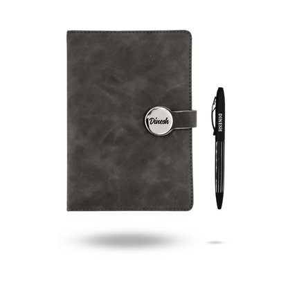 Personalized Diary and Pen Combo