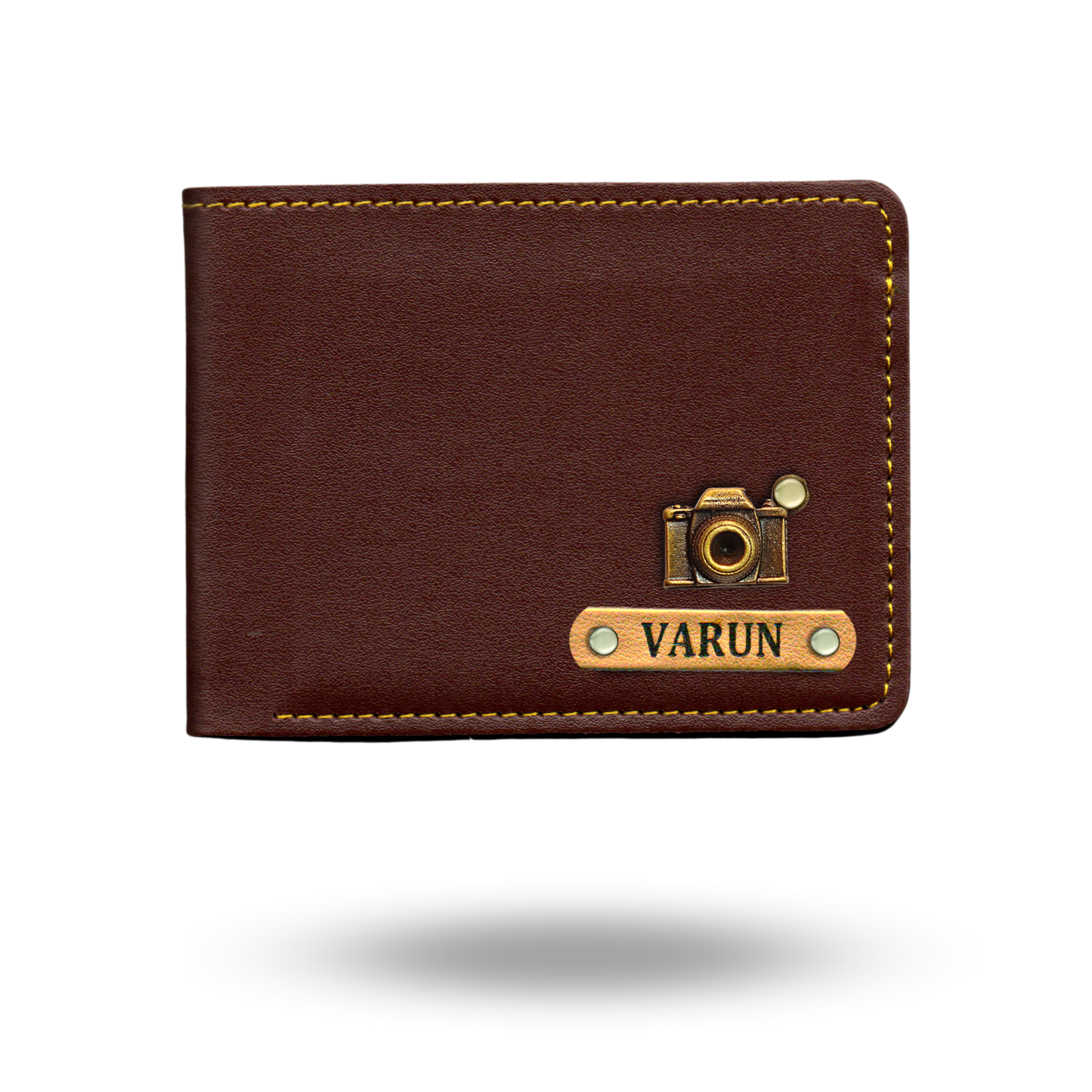 Personalized Mens Wallet With Charm