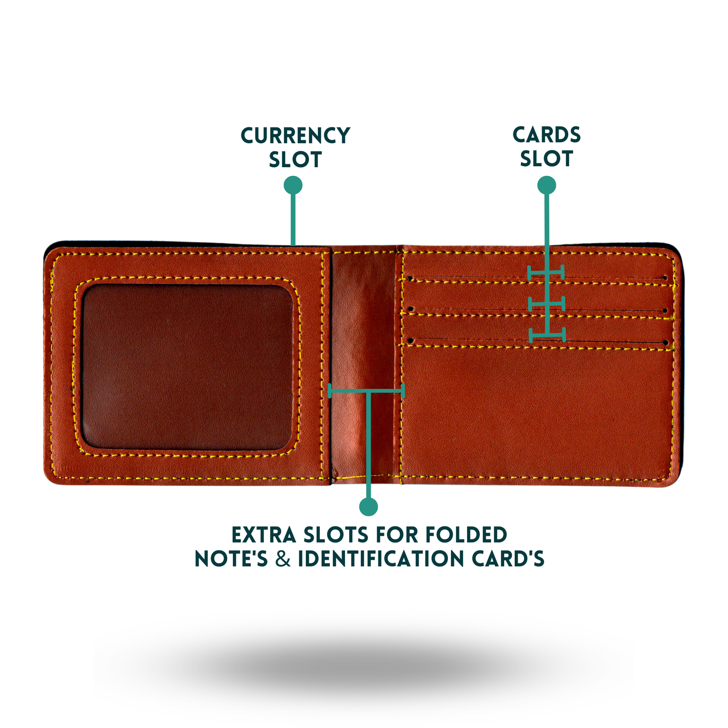 Personalized Mens Wallet With Charm