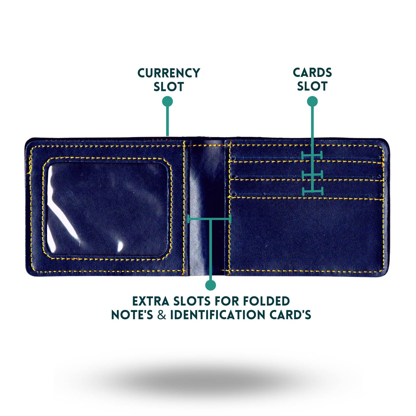 Personalized Mens Wallet With Charm