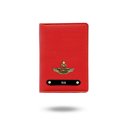 Personalized Passport Cover - Black Edition Name